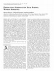 Research paper thumbnail of Predicting Strength in High School Women Athletes