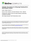 Research paper thumbnail of Hofstaðir: Excavations of a Viking Age Feasting Hall in North-Eastern Iceland Hofstaðir: Excavations of a Viking Age Feasting Hall in North-Eastern Iceland. Gavin Lucas . Reykjavik. Institute of Archaeology Monograph Series 1. 2009. 440 pp. $48.00. Order from kristborg@instarch.is