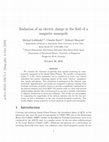 Research paper thumbnail of Radiation of an electric charge in the field of a magnetic monopole