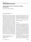 Research paper thumbnail of Locating suitable sites for construction of subsurface dams in semiarid region of Iran: using modified ELECTRE III