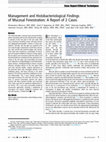 Research paper thumbnail of Management and Histobacteriological Findings of Mucosal Fenestration: A Report of 2 Cases