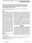 Research paper thumbnail of Repair of Extensive Apical Root Resorption Associated with Apical Periodontitis: Radiographic and Histologic Observations after 25 Years