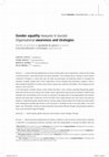 Research paper thumbnail of Gender equality measures in tourism: organisational awareness and strategies