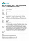 Research paper thumbnail of Après une décennie de « buzz » : quelle pertinence pour le concept de modèle d’affaires en stratégie?