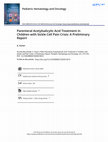 Research paper thumbnail of Parenteral Acetylsalicylic Acid Treatment in Children with Sickle Cell Pain Crisis: A Preliminary Report