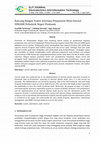 Research paper thumbnail of Rancang Bangun Sistem Informasi Penjaminan Mutu Internal SIMAMI Politeknik Negeri Pontianak