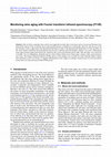 Research paper thumbnail of Monitoring wine aging with Fourier transform infrared spectroscopy (FT-IR)