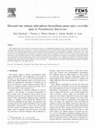 Research paper thumbnail of Elevated zinc induces siderophore biosynthesis genes and a<i>zntA</i>-like gene in<i>Pseudomonas fluorescens</i>