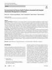 Research paper thumbnail of Environmental and Human Health Problems Associated with Hospital Wastewater Management in Zimbabwe