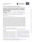 Research paper thumbnail of Evaluation of In2Care mosquito stations for suppression of the Australian backyard mosquito, <i>Aedes notoscriptus</i> (Diptera: Culicidae)