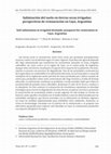 Research paper thumbnail of Soil salinization in irrigated drylands: prospects for restoration in Cuyo, Argentina