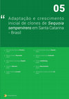 Research paper thumbnail of Adaptação e Crescimento Inicial De Clones De Sequoia Sempervirens Em Santa Catarina - Brasil