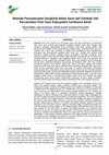 Research paper thumbnail of Metode Penyelesaian Sengketa Batas Desa Upt Tambak Sari Kecamatan Poto Tano Kabupaten Sumbawa Barat