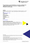 Research paper thumbnail of Prognostication using SpO2/FiO2 in invasively ventilated ICU patients with ARDS due to COVID-19 – Insights from the PRoVENT-COVID study