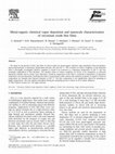 Research paper thumbnail of Metal-organic chemical vapor deposition and nanoscale characterization of zirconium oxide thin films