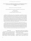 Research paper thumbnail of Evaluación De Las Corrientes Marinas en Los Periodos De Sequia y Lluvia en El Valle Submarino De Araya, Venezuela. II Parte