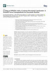 Research paper thumbnail of Coating of SPIONs with a Cysteine-Decorated Copolyester: A Possible Novel Nanoplatform for Enzymatic Release