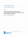 Research paper thumbnail of PLLA/PMMA blend in polymer nanoparticles: influence of processing methods