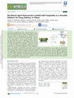 Research paper thumbnail of Bio-Based Lignin Nanocarriers Loaded with Fungicides as a Versatile Platform for Drug Delivery in Plants