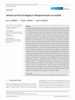 Research paper thumbnail of Animal survival strategies in Neoproterozoic ice worlds