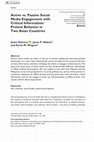 Research paper thumbnail of Active vs. Passive Social Media Engagement with Critical Information: Protest Behavior in Two Asian Countries