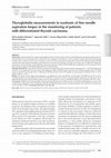 Research paper thumbnail of Thyroglobulin measurements in washouts of fine-needle aspiration biopsy in the monitoring of patients with differentiated thyroid carcinoma