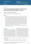 Research paper thumbnail of Transcutaneous laryngeal ultrasonography in vocal fold assessment before and after thyroid surgery in light of recent studies