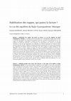 Research paper thumbnail of Stabilisation des nappes, qui paiera la facture ? Le cas des aquifères du Bajio Guanajuatense, Mexique