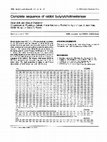 Research paper thumbnail of Complete sequence of rabbit butyrylcholinesterase