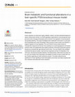 Research paper thumbnail of Brain metabolic and functional alterations in a liver-specific PTEN knockout mouse model