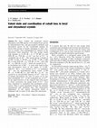 Research paper thumbnail of Valent state and coordination of cobalt Ions in beryl and chrysoberyl crystals