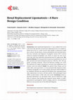 Research paper thumbnail of Renal Replacement Lipomatosis—A Rare Benign Condition