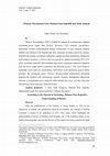 Research paper thumbnail of Türkiyat Mecmuasına Göre Mehmet Fuat Köprülü'nün Tarih Anlayışı