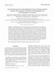 Research paper thumbnail of Assessing the physical and pathological traits of human skeletal remains from cemetery localities at the Rakhigarhi site of the Harappan Civilization