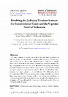 Research paper thumbnail of Resolving the Judiciary Tensions between the Constitutional Court and the Supreme Court of Indonesia