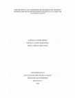 Research paper thumbnail of Percepción de las condiciones de seguridad del entorno hospitalario de pacientes hospitalizados en la Clínica de Occidente Bogotá