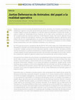 Research paper thumbnail of Juntas defensoras de animales: del papel a la realidad operativa