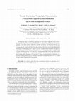 Research paper thumbnail of Thermal, structural and morphological characterisation of organic rice starch after physical treatment