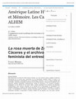 Research paper thumbnail of La rosa muerta de Zoila Aurora Cáceres y el archivo médico feminista del entresiglos