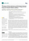 Research paper thumbnail of The Impact of Redox, Hydrolysis and Dehydration Chemistry on the Structural and Magnetic Properties of Magnetoferritin Prepared in Variable Thermal Conditions