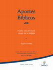 Research paper thumbnail of Hacia una lectura ritual de la Biblia