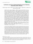 Research paper thumbnail of Confirmation and control of glyphosate-resistant biotype of goosegrass (Eleusine indica L.). in Sumatran oil palm