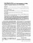 Research paper thumbnail of Using Polysaccharides and Galactomannans as Gelling Agents in Capsule Formation of Artificial Seeds