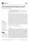 Research paper thumbnail of Punching Shear Strength of FRP-Reinforced Concrete Slabs without Shear Reinforcements: A Reliability Assessment