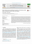 Research paper thumbnail of Some chemical and microbiological properties of Çine Çökelek