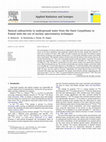 Research paper thumbnail of Natural radioactivity in underground water from the Outer Carpathians in Poland with the use of nuclear spectrometry techniques