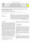 Research paper thumbnail of Radon in groundwater and dose estimation for inhabitants in Spas of the Sudety Mountain area, Poland