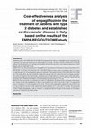 Research paper thumbnail of Cost-effectiveness analysis of empagliflozin in the treatment of patients with type 2 diabetes and established cardiovascular disease in Italy, based on the results of the EMPA-REG OUTCOME study