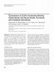 Research paper thumbnail of Conversion of 2(3H)-Furanones Bearing Indole Nuclei into Novel Amide, Pyrrolone, and Imidazole Derivatives