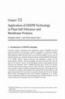 Research paper thumbnail of Application of CRISPR Technology in Plant Salt Tolerance and Membrane Proteins